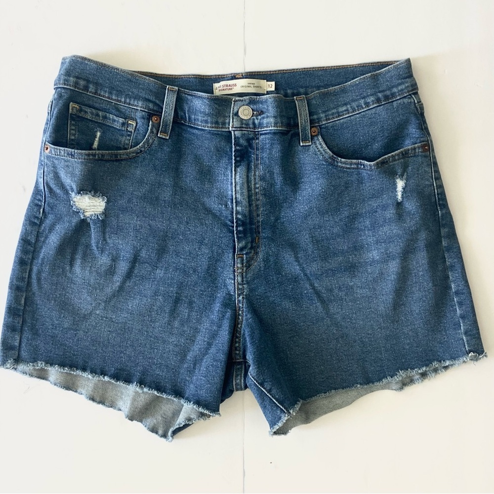 3/$25 LEVI'S Vintage Oroginal Womens Shorts Size 12‎